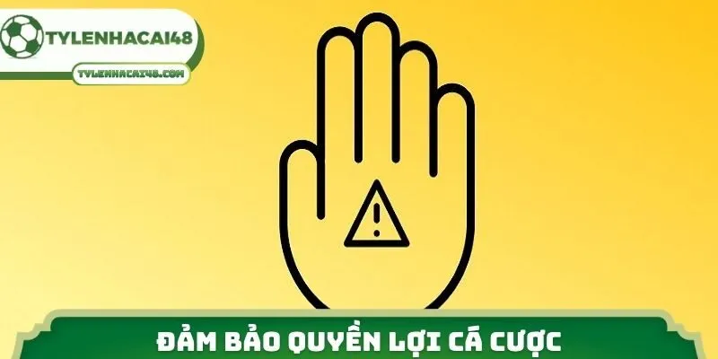Đảm bảo quyền lợi cá cược