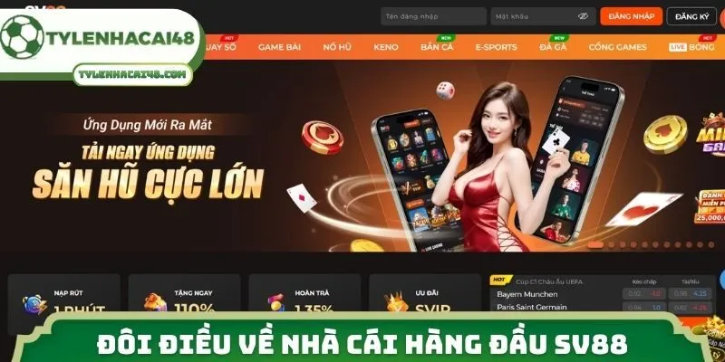 Đôi điều về nhà cái hàng đầu SV88