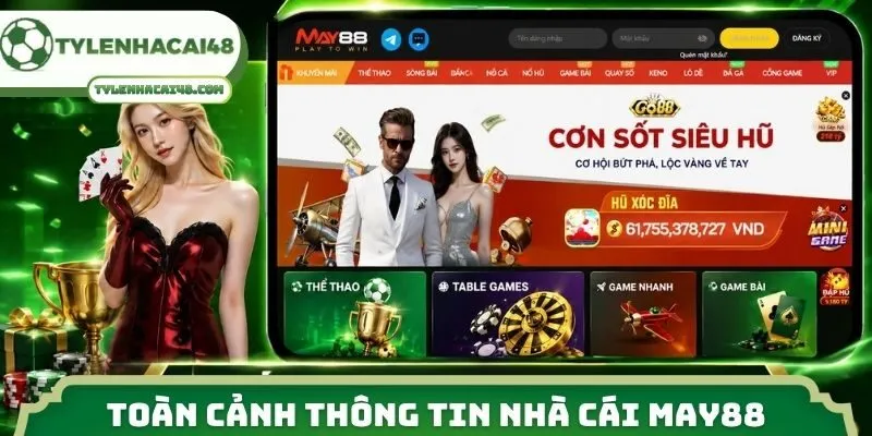 Toàn cảnh thông tin nhà cái MAY88